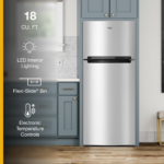 Whirlpool 18 Cu. Ft. Wide Refrigerator Compatible EZ Connect Icemaker Kit Stainless Steel from Kings Outlet