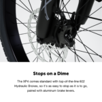 Lectric eBikes XP4 750 Step-Thru Foldable Long-Range eBike Max 85mi/28mph + LevelUp Rack/Seat Post/Elite from Kings Outlet