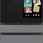 Samsung Bespoke 29 cu. ft. 4-Door French Door Refrigerator AI Family Hub+ Charcoal Glass from Kings Outlet