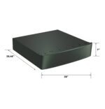 GE 7" RightHeight Riser Laundry Pedestal Select Washers Dryers Jade Green from Kings Outlet