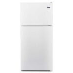 Maytag 20.5 Cu. Ft. Top Freezer Refrigerator PowerCold Feature White Ice from Kings Outlet