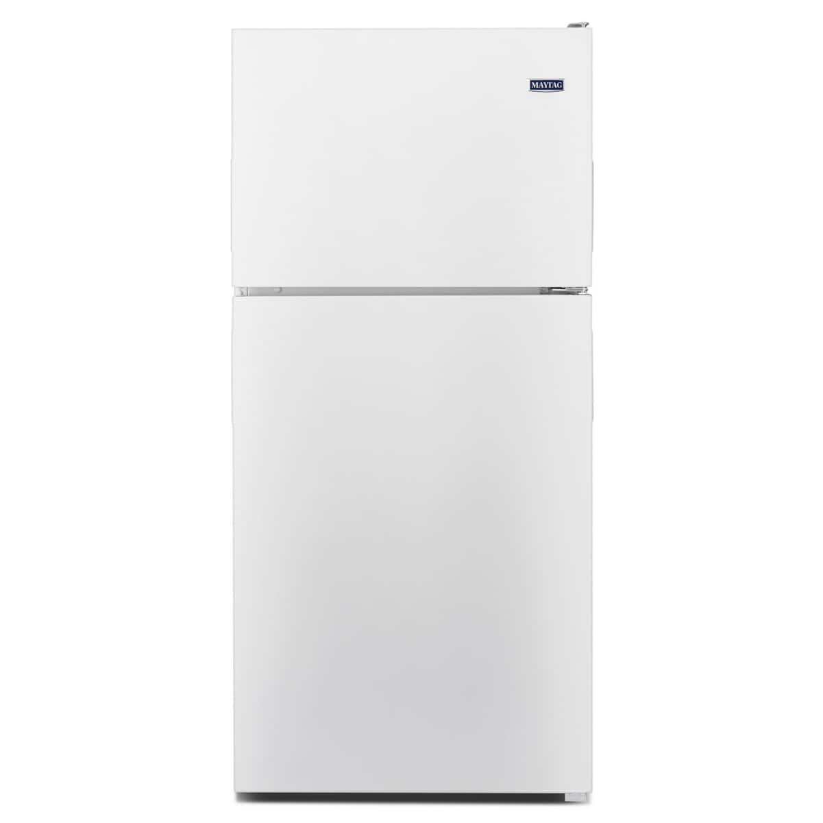 Kings Outlet Maytag 20.5 Cu. Ft. Top Freezer Refrigerator PowerCold Feature White Ice Maytag 20.5 Cu. Ft. Top Freezer Refrigerator PowerCold Feature White Ice from Kings Outlet
