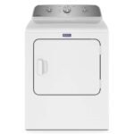 Maytag 7.0 Cu. Ft. Gas Dryer Wrinkle Prevent White from Kings Outlet