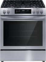 Frigidaire 5.1 Cu. Ft. Slide-In Gas Range Self-cleaning Convection Bake Stainless Steel from Kings Outlet