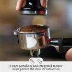 Breville Barista Touch Espresso Machine 9 bars of pressure Milk Frother integrated grinder Stainless from Kings Outlet