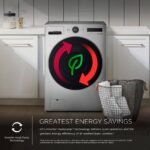 LG 5.0 Cu. Ft. HE Smart Mega Capacity All-in-One Electric Washer/Dryer WashCombo Steam Ventless from Kings Outlet