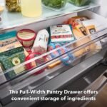 KitchenAid 20 Cu. Ft. French Door Counter-Depth Refrigerator Interior Water Dispenser Stainless Steel from Kings Outlet
