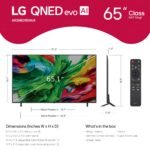 LG 65" Class 85A Series QNED evo AI MiniLED 4K UHD Smart webOS TV from Kings Outlet