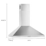 Whirlpool 30 inches Convertible Wall Range Hood Stainless Steel from Kings Outlet