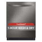 LG 24" Top Control Smart Built-In Stainless Steel Tub Dishwasher 3rd Rack QuadWash Pro from Kings Outlet
