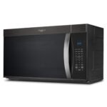 Whirlpool 1.9 Cu. Ft. Over-the-Range Microwave Sensor Cooking Black Stainless Steel from Kings Outlet