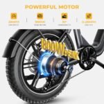 Heybike Ranger S 1000W Foldable Step-Thru Fat-Tire Ebike 55mi Max Range 28mph Max Speed from Kings Outlet