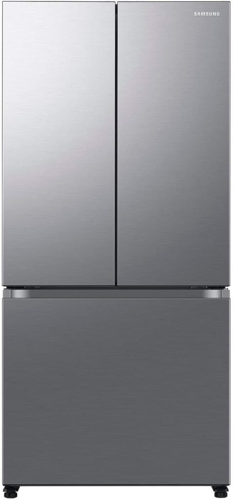 Samsung 17.5 cu. ft. 3-Door French Door Counter Depth Smart Refrigerator Twin Cooling Plus from Kings Outlet