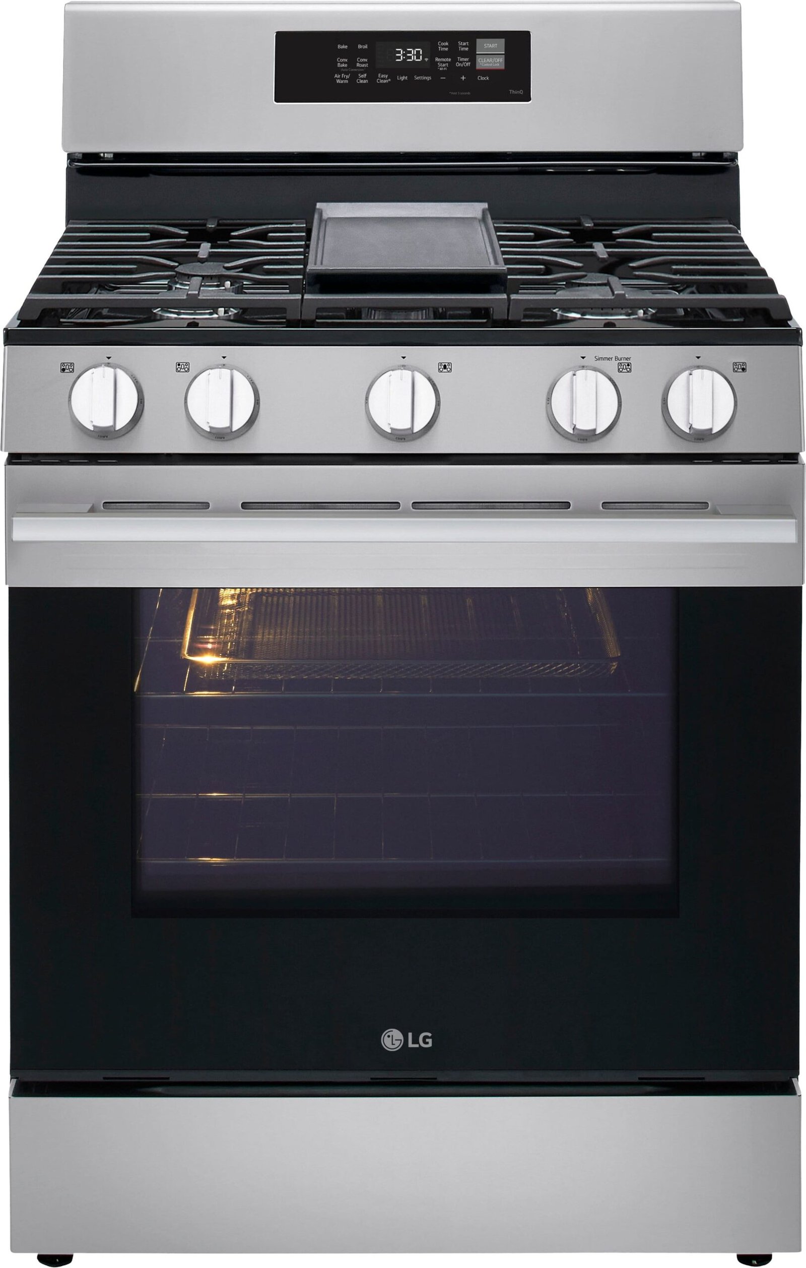 Kings Outlet LG 6.3 Cu. Ft. Freestanding Gas True Convection Smart Range EasyClean Air Fry UltraHeat LG 6.3 Cu. Ft. Freestanding Gas True Convection Smart Range EasyClean Air Fry UltraHeat from Kings Outlet
