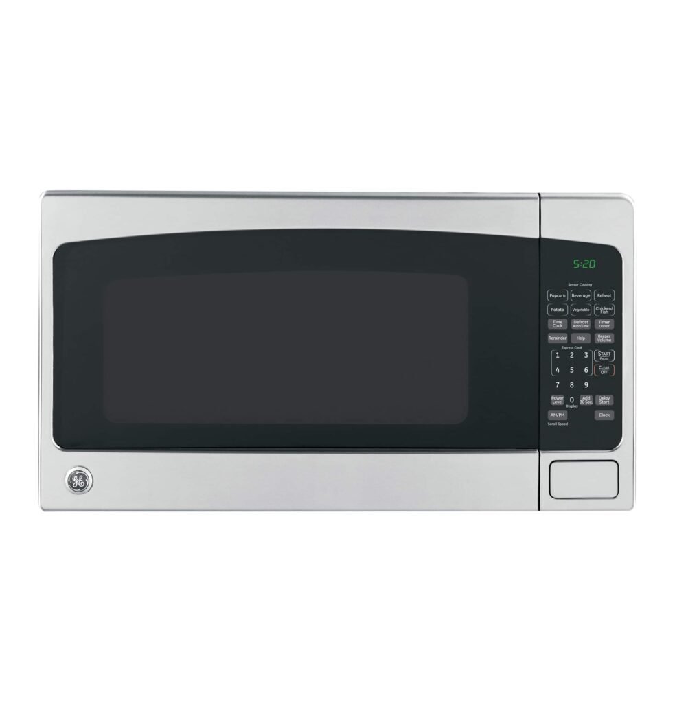 GE 2.0 Cu. Ft. Countertop Microwave Sensor Cooking Defrost Stainless Steel from Kings Outlet