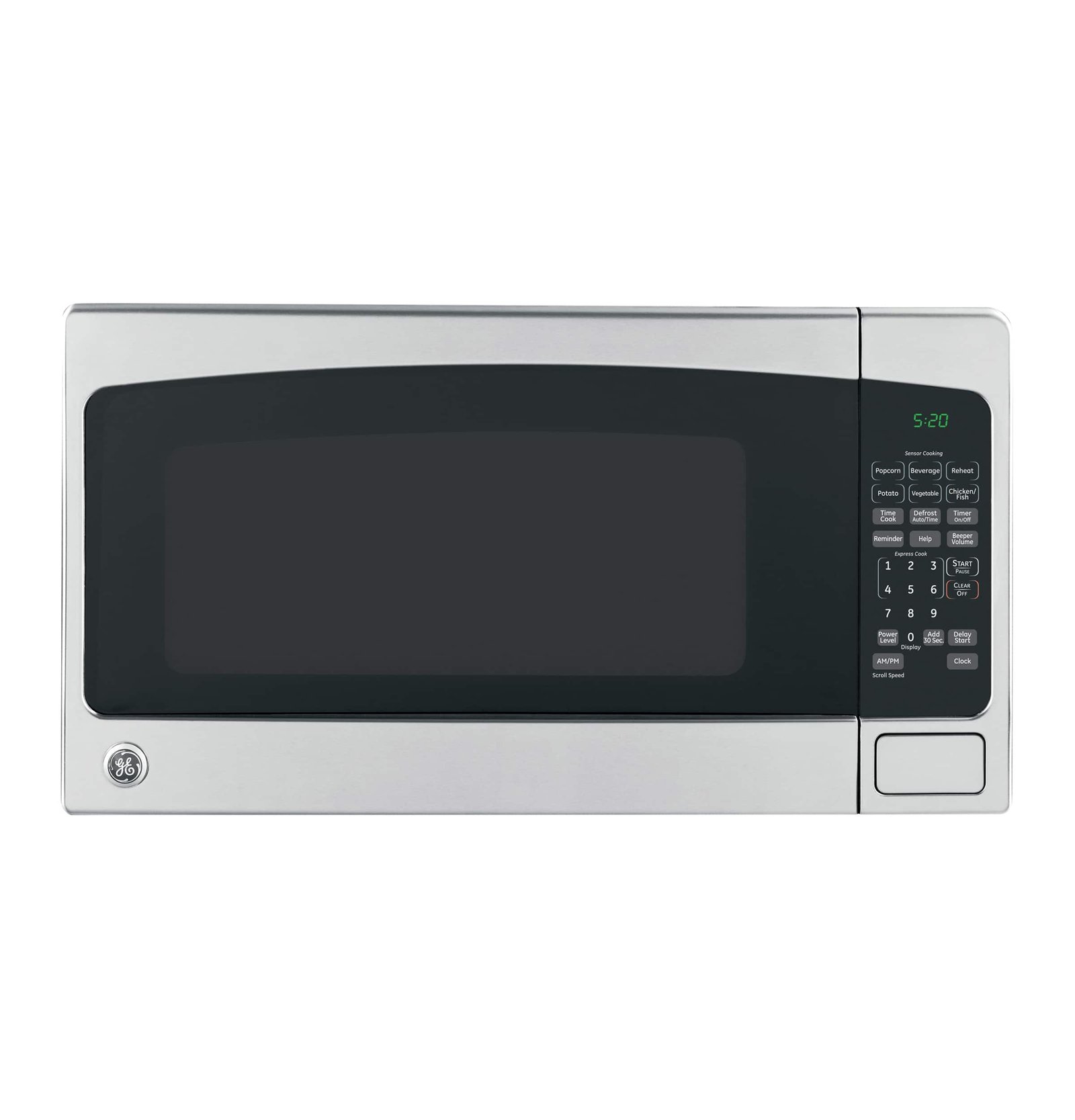 Kings Outlet GE 2.0 Cu. Ft. Countertop Microwave Sensor Cooking Defrost Stainless Steel GE 2.0 Cu. Ft. Countertop Microwave Sensor Cooking Defrost Stainless Steel from Kings Outlet