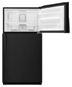 Whirlpool 21.3 Cu. Ft. Top-Freezer Refrigerator Black from Kings Outlet