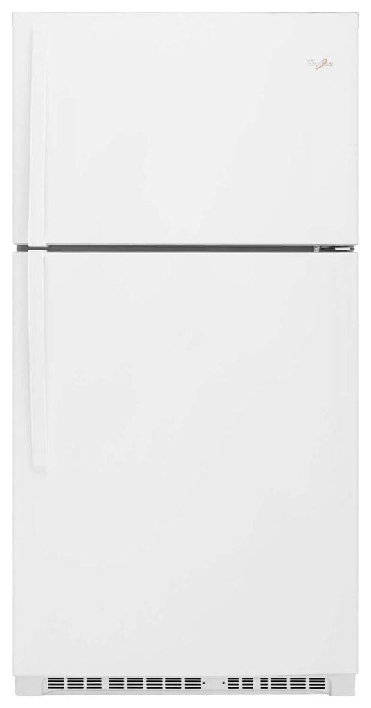 Whirlpool 21.3 Cu. Ft. Top-Freezer Refrigerator White from Kings Outlet