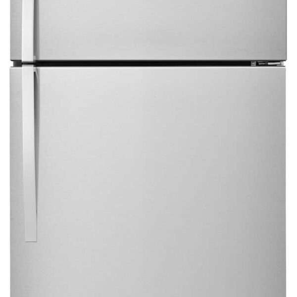 Whirlpool 21.3 Cu. Ft. Top-Freezer Refrigerator Monochromatic Stainless Steel from Kings Outlet