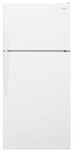 Whirlpool 14.3 Cu. Ft. Top-Freezer Refrigerator White from Kings Outlet