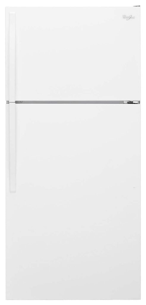 Whirlpool 14.3 Cu. Ft. Top-Freezer Refrigerator White from Kings Outlet