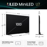 Hisense 100" Class U7 Series MiniLED QLED UHD 4K Smart Google TV 2025 from Kings Outlet
