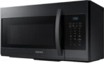 Samsung 1.7 cu. ft. Over-the-Range Microwave Matte Black Steel from Kings Outlet