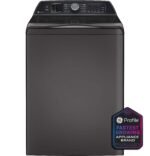 GE Profile 5.4 Cu. Ft. High Efficiency Smart Top Load Washer Smarter Wash Technology from Kings Outlet