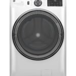 GE 5.0 Cu. Ft. Stackable Smart Front Load Washer Steam SmartDispense Odorblock Ultra Fresh from Kings Outlet