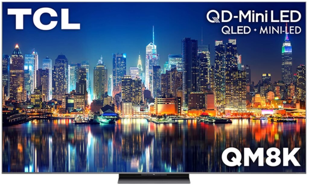 TCL 85" Class QM8K Series 4K UHD HDR QD-Mini LED Smart TV Google TV from Kings Outlet