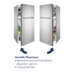 Insignia 14.2 Cu. Ft. Top-Freezer Refrigerator ENERGY STAR Certification Stainless Steel from Kings Outlet