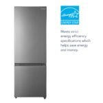 Insignia 11.5 Cu. Ft. Bottom Mount Refrigerator ENERGY STAR Certification Stainless Steel from Kings Outlet