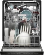 KitchenAid 24" Top Control Built-In Tub Dishwasher Third Rack Stainless Steel from Kings Outlet