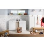 GE 6.2 Cu. Ft. Electric Dryer Shallow Depth Flat Back Design White from Kings Outlet