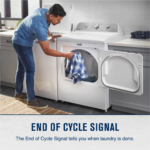 Maytag 7.0 Cu. Ft. Electric Dryer Wrinkle Prevent White from Kings Outlet
