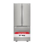 LG 21.8 Cu. Ft. French Door Refrigerator Smart Cooling System Stainless Steel from Kings Outlet