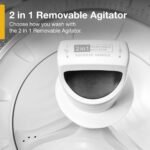 Whirlpool 5.2/5.3 Cu. Ft. High Efficiency Smart Top Load Washer 2 in 1 Removable from Kings Outlet