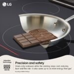 LG 6.3 Cu. Ft. Smart Slide-in Electric Induction Convection Range EasyClean Air Fry Stainless from Kings Outlet