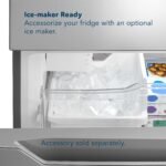 Insignia 18.6 Cu. Ft. Bottom Freezer Refrigerator ENERGY STAR Certification Stainless Steel from Kings Outlet