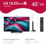 LG 48" Class C5 Series OLED evo AI 4K UHD Smart webOS TV 2025 from Kings Outlet
