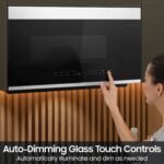 Samsung Bespoke 2.1 Cu. Ft. Over-the-Range Microwave Sensor Cooking Auto Dimming Glass Touch Controls from Kings Outlet