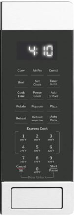 GE 1.0 Cu. Ft. Convection Countertop Microwave Air Fry Stainless Steel from Kings Outlet