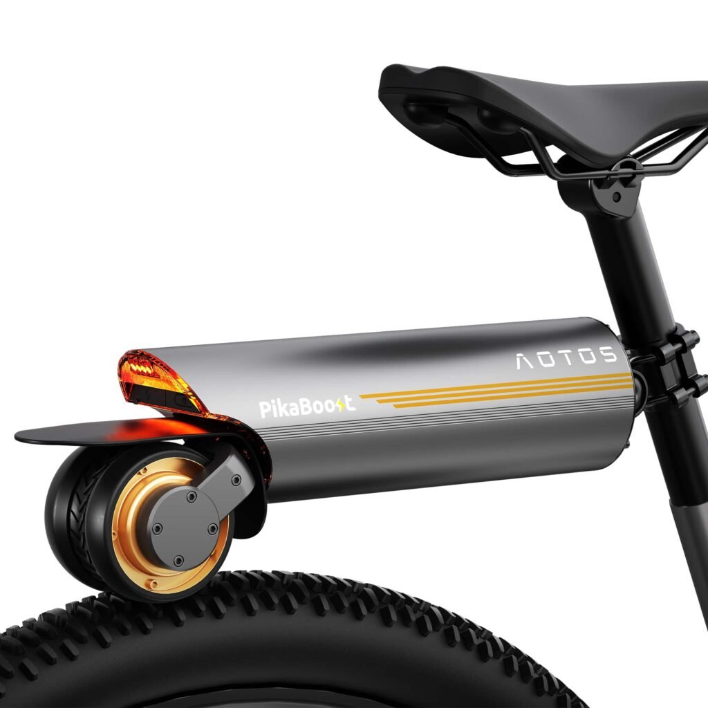 Aotos PikaBoost 2 E-Bike Lite Conversion Kit 31-43 Mile Range Pedal Assist Mode Converts from Kings Outlet