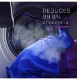 GE Profile 7.8 Cu. Ft. Stackable Smart Electric Dryer Steam Sanitize Cycle Sapphire Blue from Kings Outlet