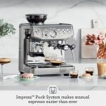 Breville Barista Express Impress Espresso Machine Brushed Stainless Steel from Kings Outlet