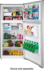 Insignia 14.2 Cu. Ft. Top-Freezer Refrigerator ENERGY STAR Certification Stainless Steel from Kings Outlet