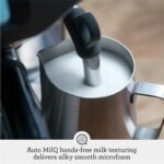 Breville Barista Touch Espresso Machine 9 bars of pressure Milk Frother integrated grinder Stainless from Kings Outlet