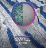 GE Profile 7.4 Cu. Ft. Smart Gas Dryer Sanitize Cycle Sensor Dry Diamond Gray from Kings Outlet