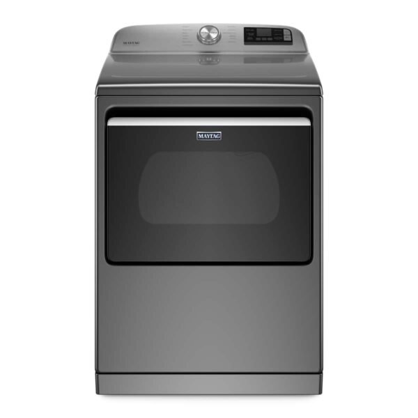 Maytag 7.4 Cu. Ft. Smart Electric Dryer Steam Extra Power Button Metallic Slate from Kings Outlet