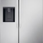 LG 26.6 Cu. Ft. Side-by-Side Smart Refrigerator External Ice Water Stainless Steel from Kings Outlet